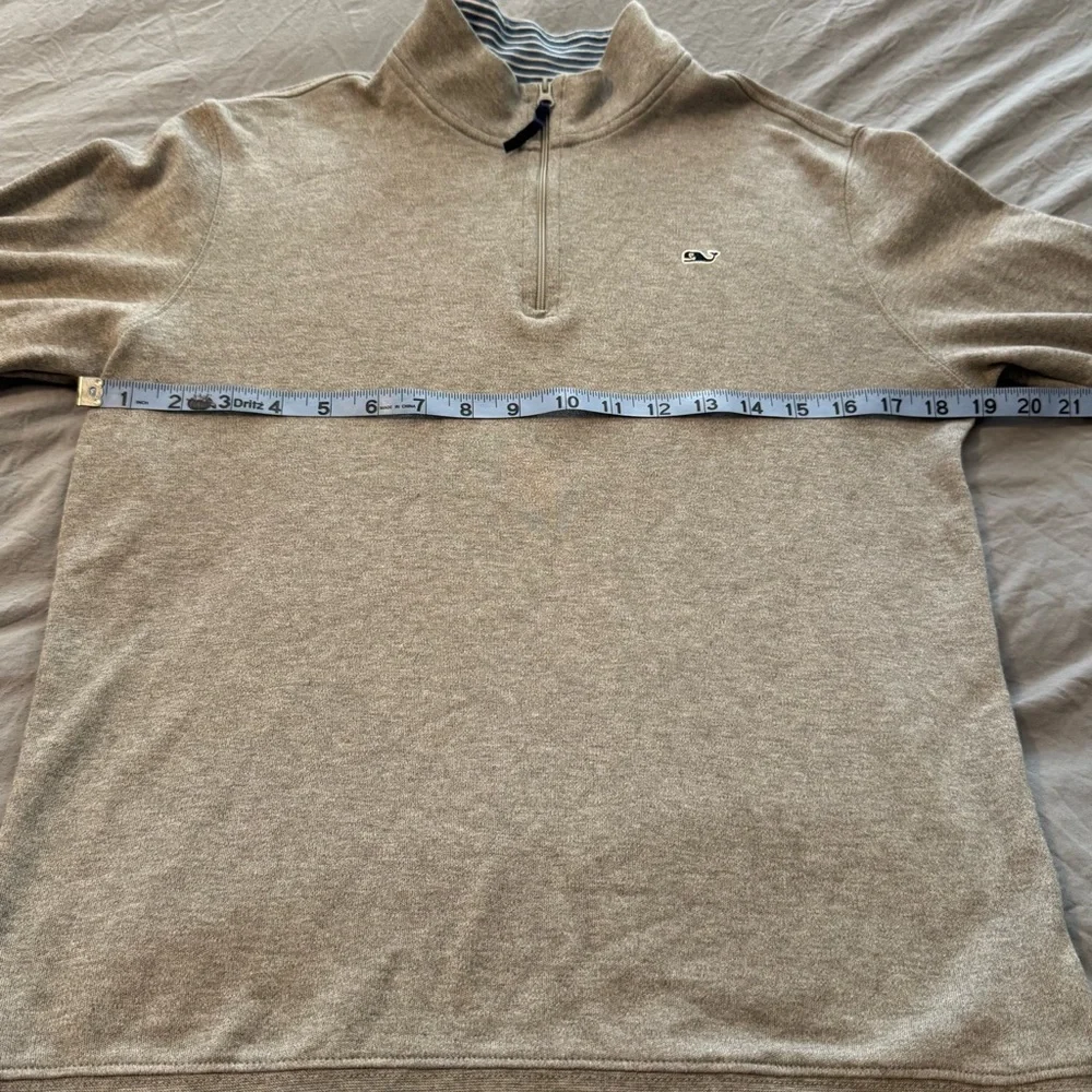 Vineyard Vines Pima Cotton 1/4 Zip Pullover Sweatshirt Youth‎ Size XL (20) Gray
